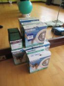 4 various underwater lighting spares - used