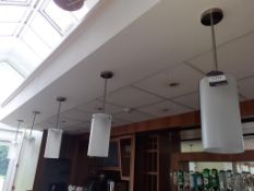 5 x Pendant Ceiling Lights