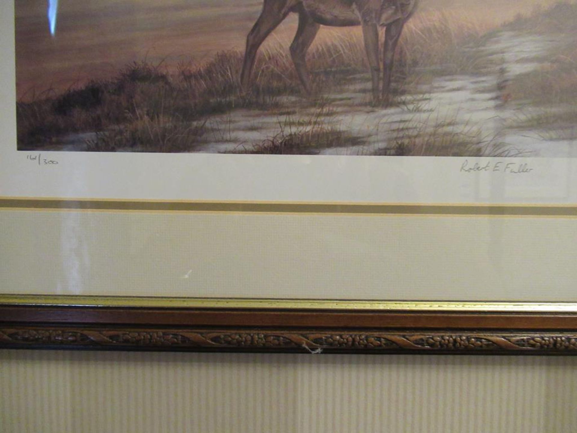 2 Limited edition framed prints signed by Robert E Fuller - Image 2 of 4