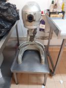 Hobart A200 Dough Mixer with Stainless Steel Table