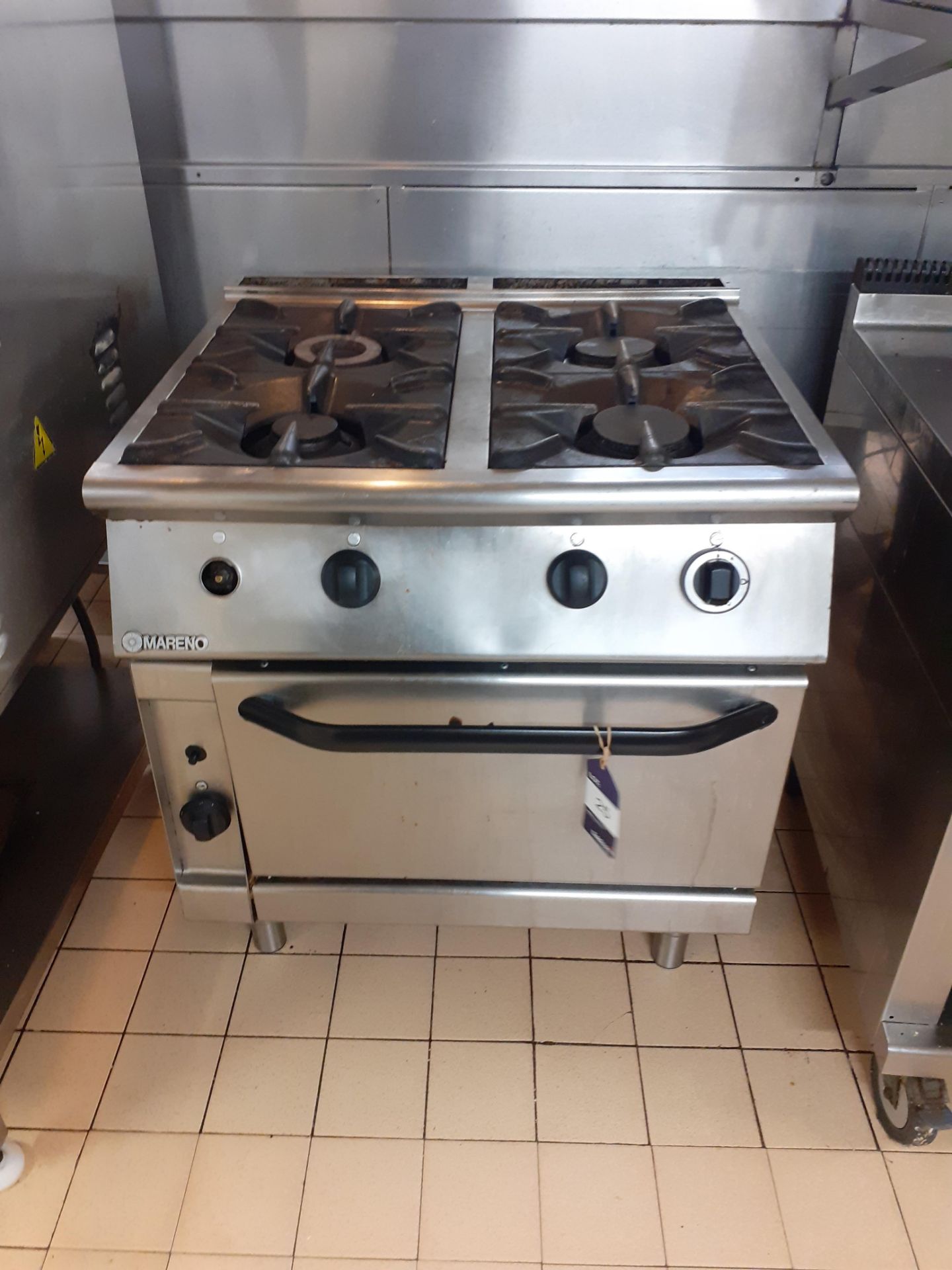 Mareno 4 Burner Gas Range Oven