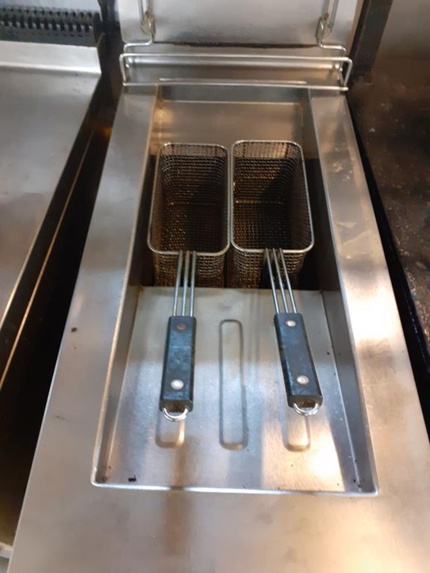 Mareno Stainless Steel Fryer with Castors - Image 2 of 6