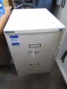 2 x Bisley Two Drawer Filing Cabinets