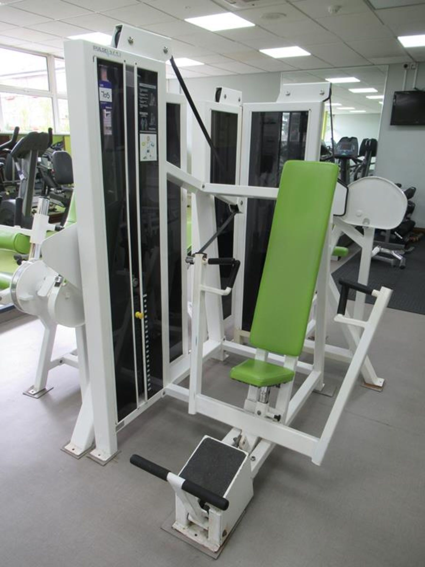 Pulse Star seated chest press machine