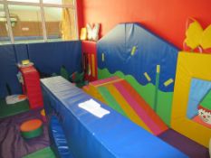 Contents of child's soft play room