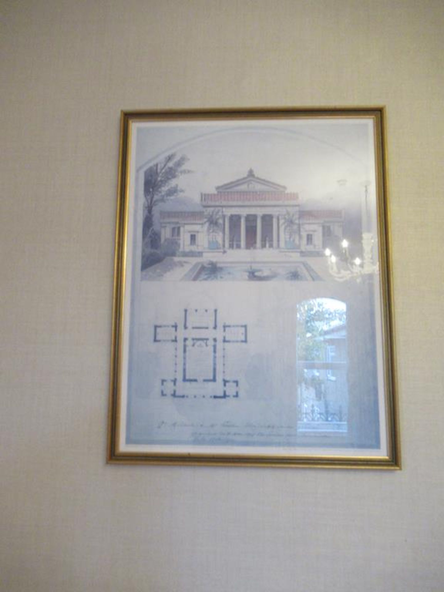 5 pieces of Art framed prints of various Bygone garden architectural buildings (located Wilberforce - Image 2 of 5