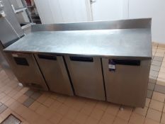 Foster 3 door Stainless Steel Refrigerated Prep Counter