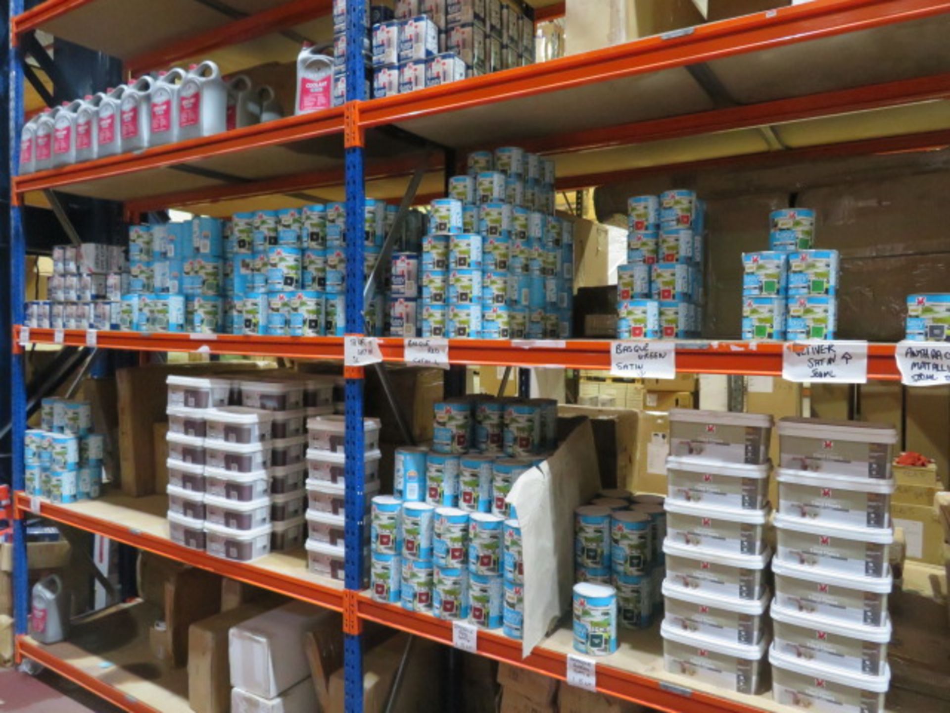 4,831 items of various new and sealed paints. Including 500ml, 750ml, 1L, 1.5L, 2L, 2.5L. From - Image 59 of 60