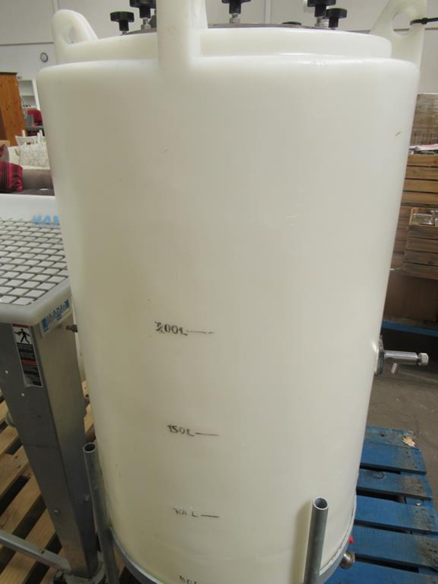Pair of STST 304L Plastic Fermenters/FV Tanks - Image 6 of 6