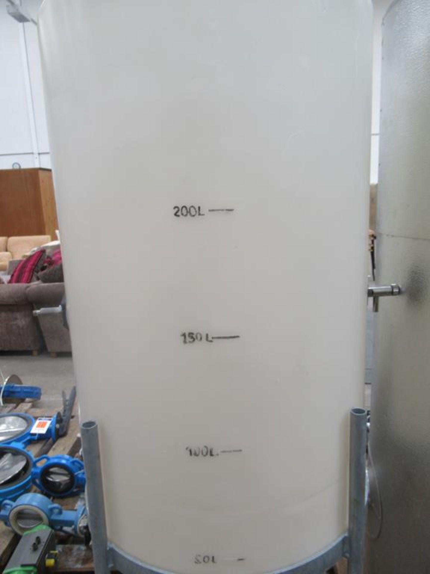 Pair of STST 304L Plastic Fermenters/FV Tanks - Image 6 of 7