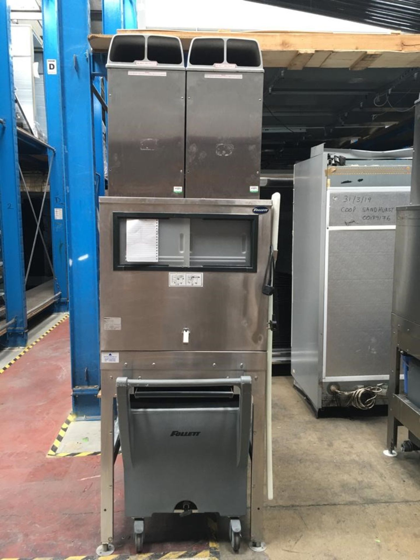 Ice Cool Services Commercial Compressed Flake Ice Maker