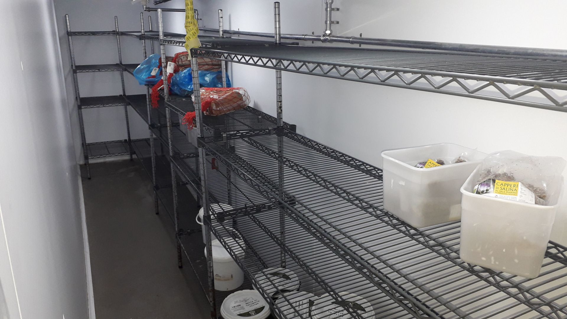 5 x Wire Shelving Rack (Located in Coldroom)