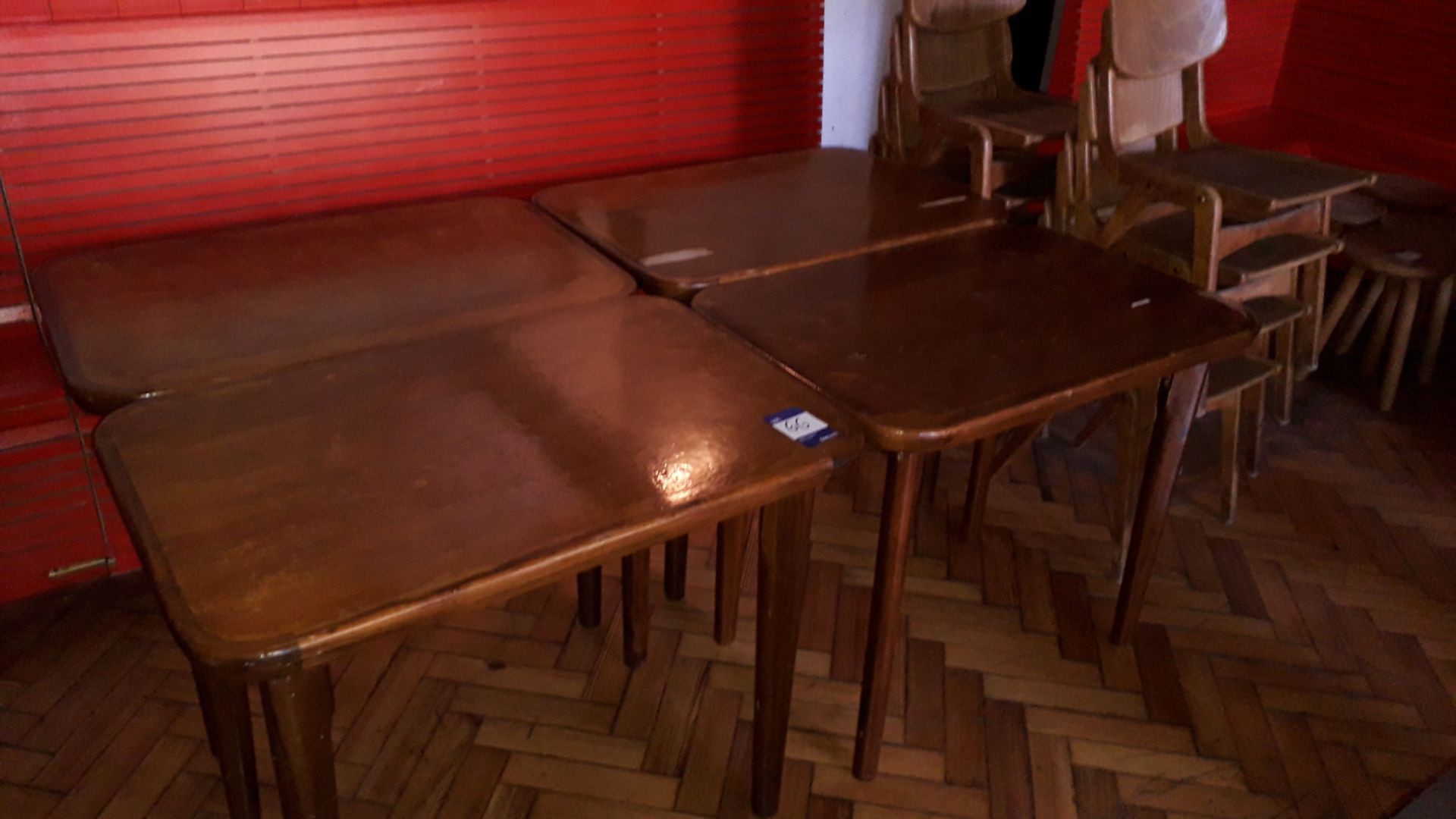 8 x Various Timber Dining Tables with 16 x Timber - Image 2 of 3