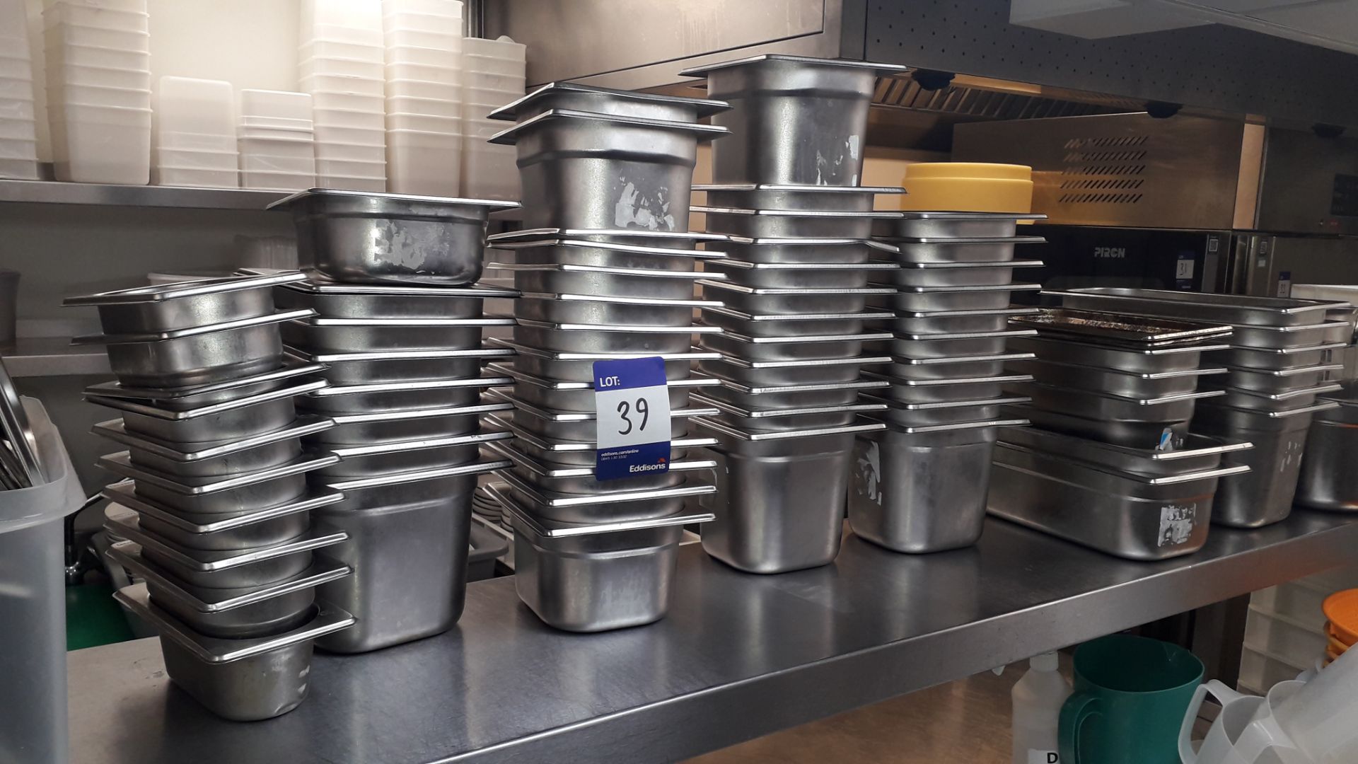 Quantity of Various Genware Stainless Steel Gastro