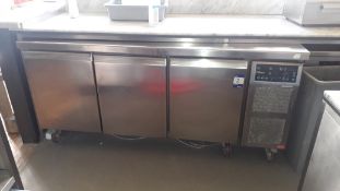 Hiber TL3EN Stainless Steel Triple Door Undercount