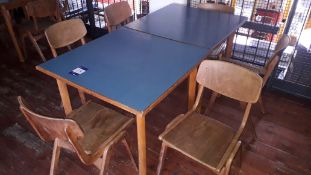 8 x Various Dining Tables & 18 x Various Chairs an