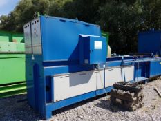 Waste Handling Solutions 80 tonnes capacity horizontal Baler