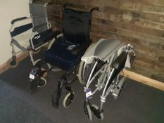 3 x Various Wheelchairs