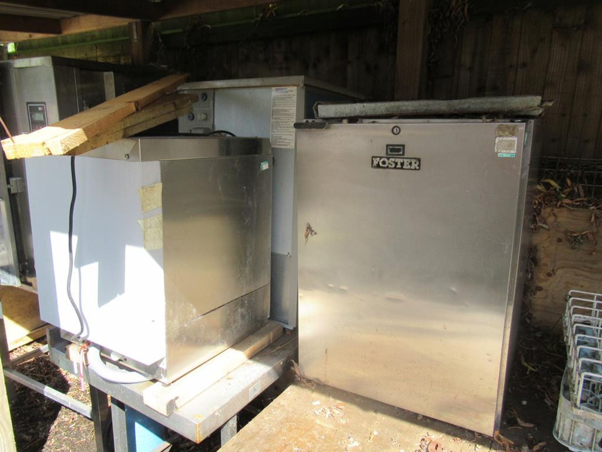 Contents to outside store inc BKI Combi Oven, Stainless Steel Fridge, Bottle Fridge, etc. - Image 3 of 6