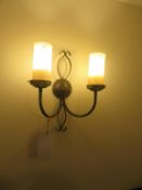 3 x matching wall lights