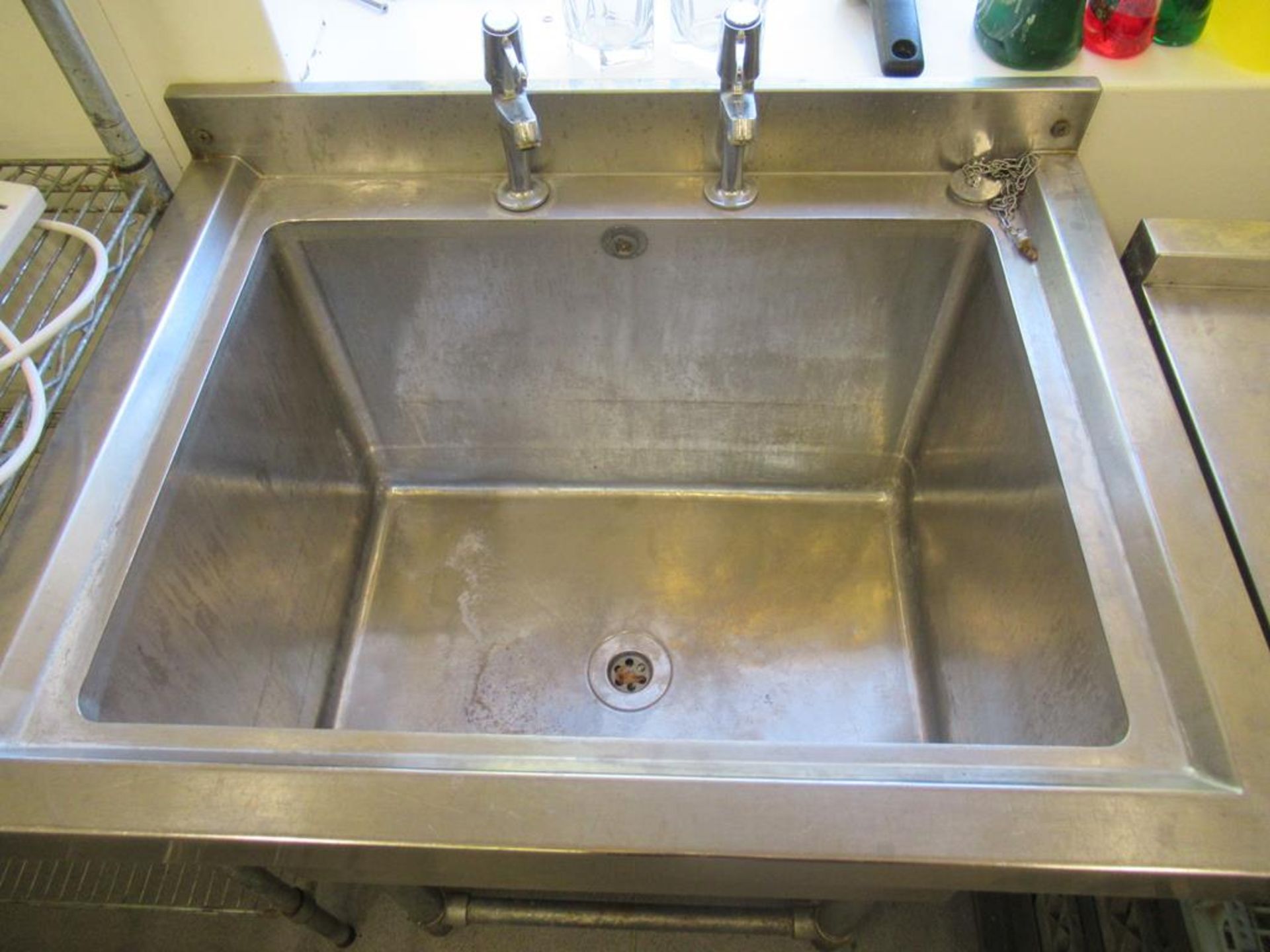 Deep Stainless Steel Sink - Image 2 of 2