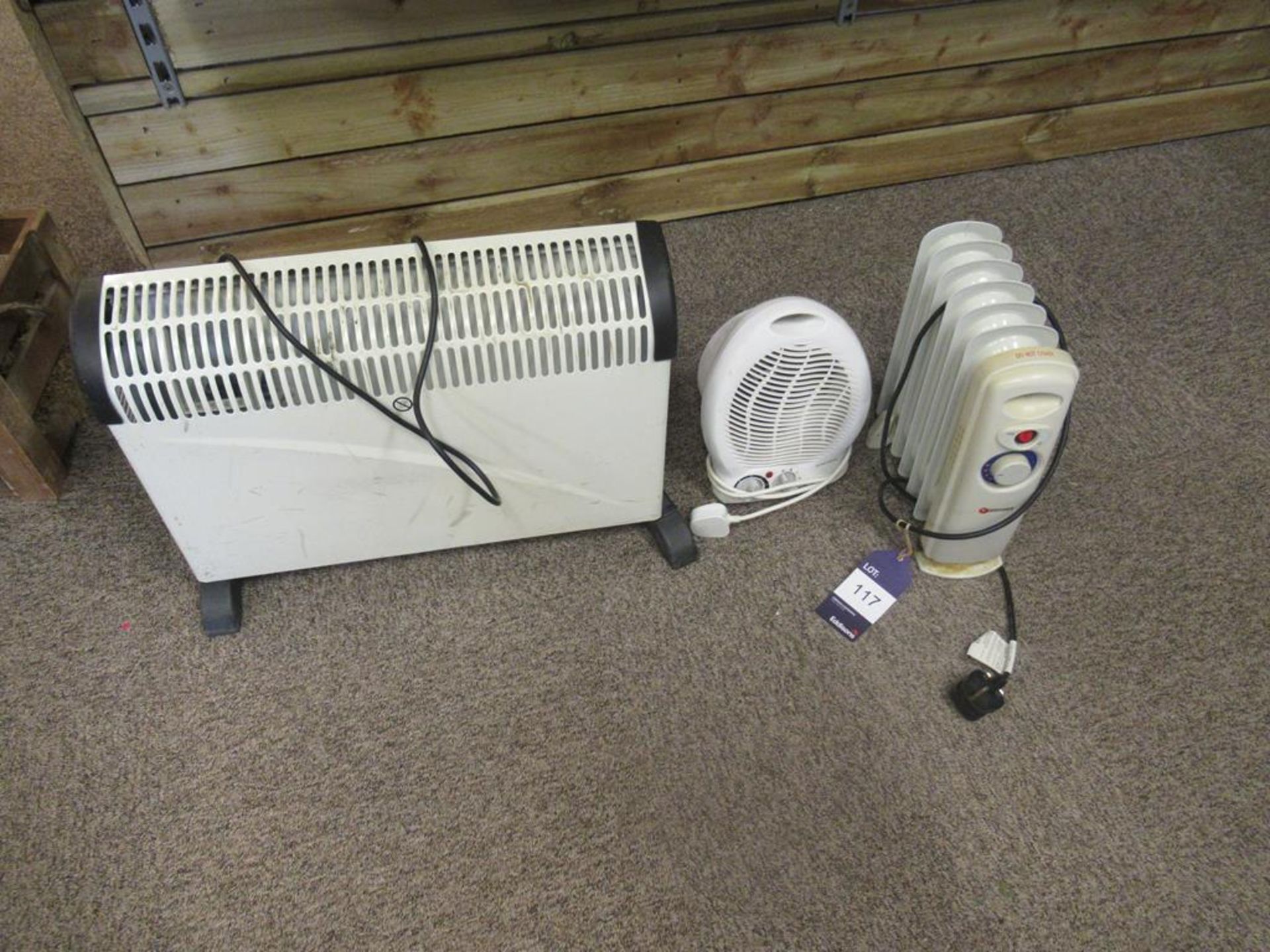 3 x Various Heaters
