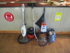 VAX Rapid Ultra Hoover, Henry Numatci Hoover and Shark Lift-Away Steam Mop