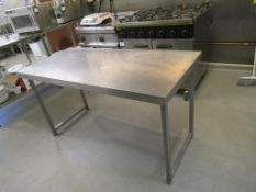 Stainless Steel Prep Table