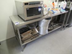 Stainless Steel Prep Table