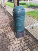 2 x water butts with stands