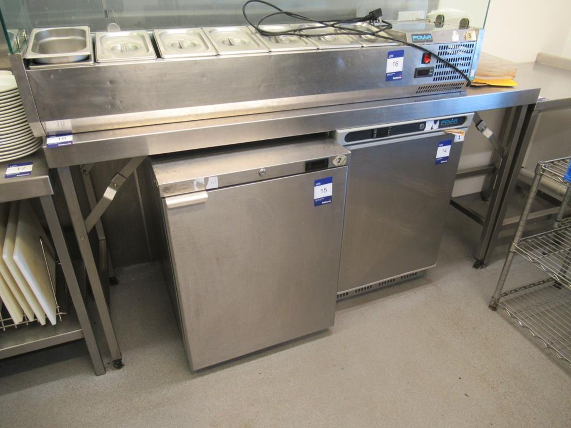 Stainless Steel Prep Table