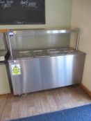 Victor BM40MSG Mobile Stainless Steel Bain Marie Unit