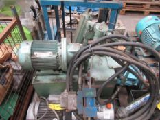 MP Ultra Hydraulic pump unit c/w 3kW motor and oil