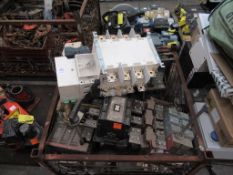 Large quantity of heavy duty electrical switch fus