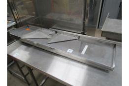 Four Stainless Steel Shelves