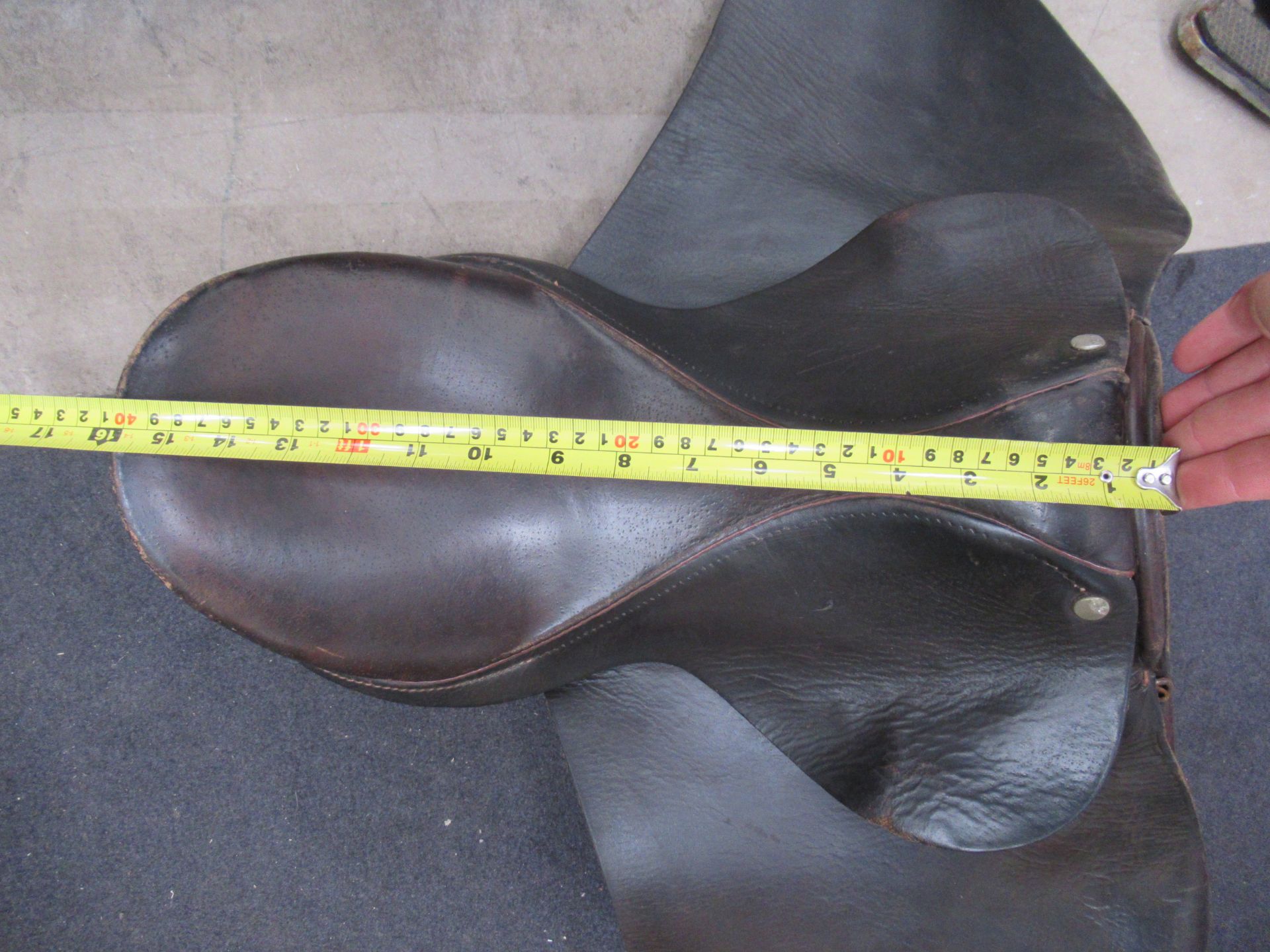 Gymkhana leather horse saddle - Image 3 of 4
