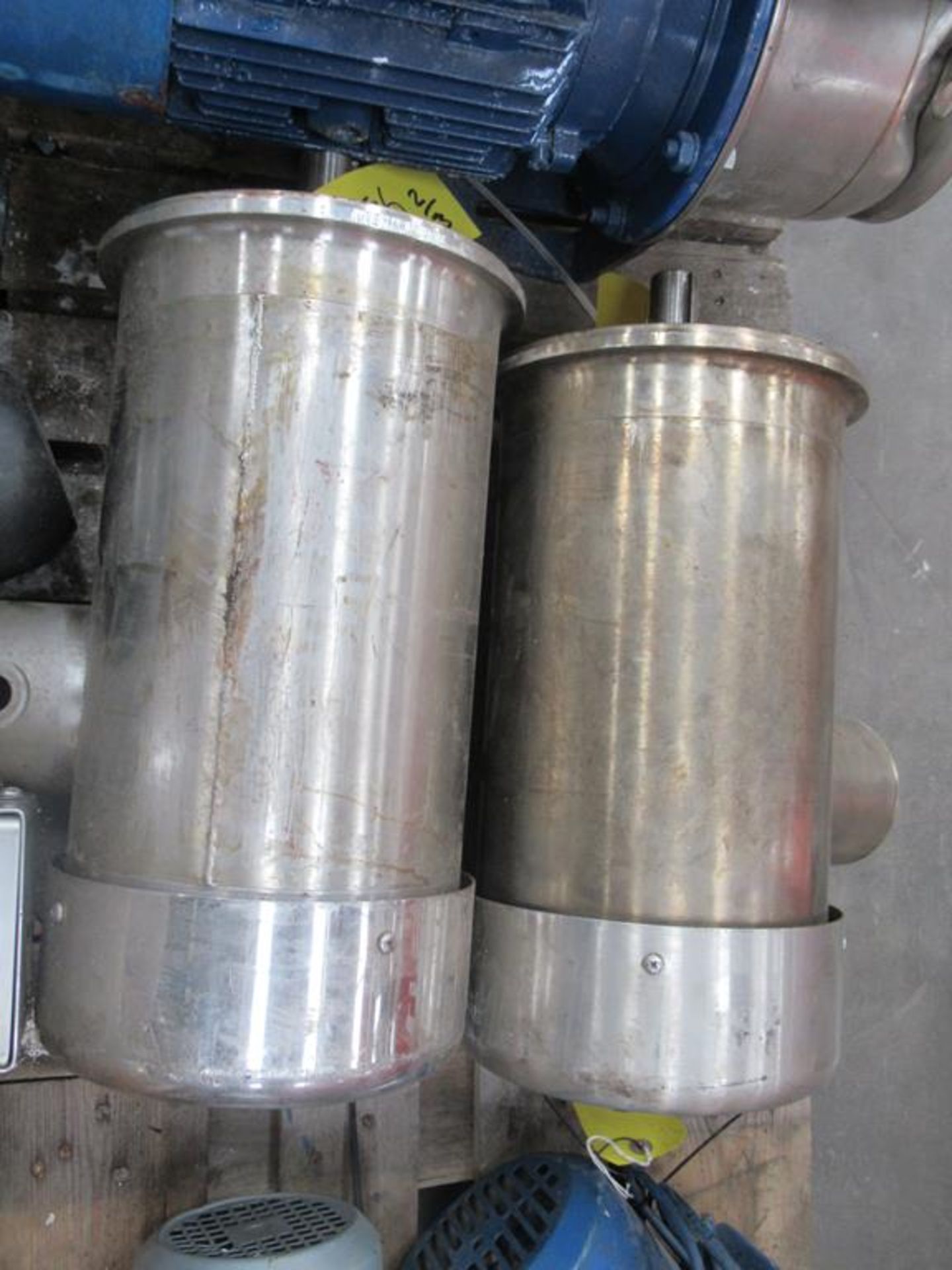 3 off Stainless Steel Electric Motors