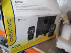 Creative A220 speaker system (used)