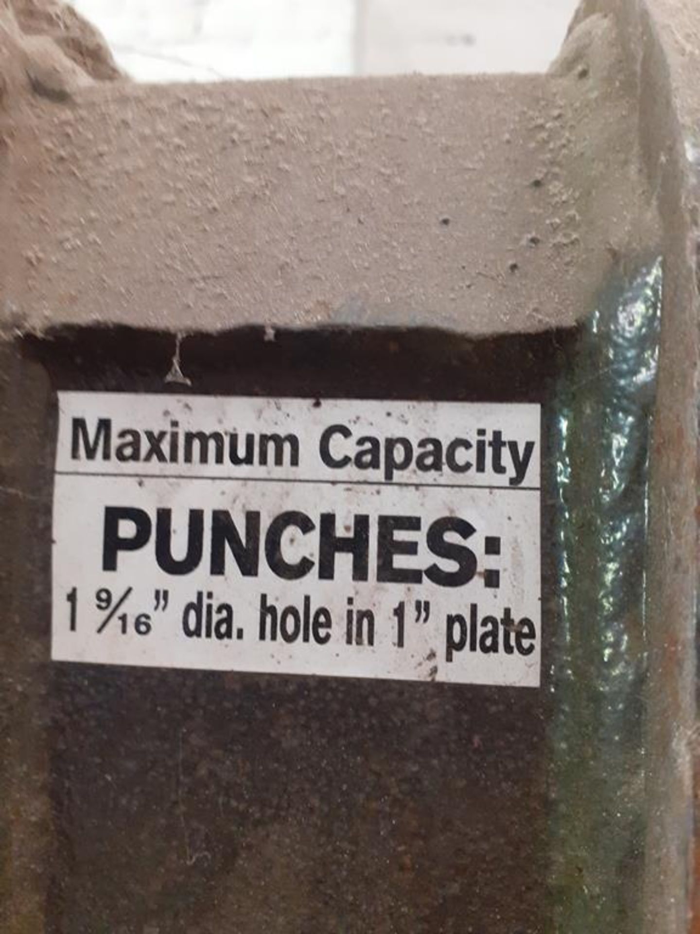 Edwards 125 ton super punch power press - Image 2 of 3