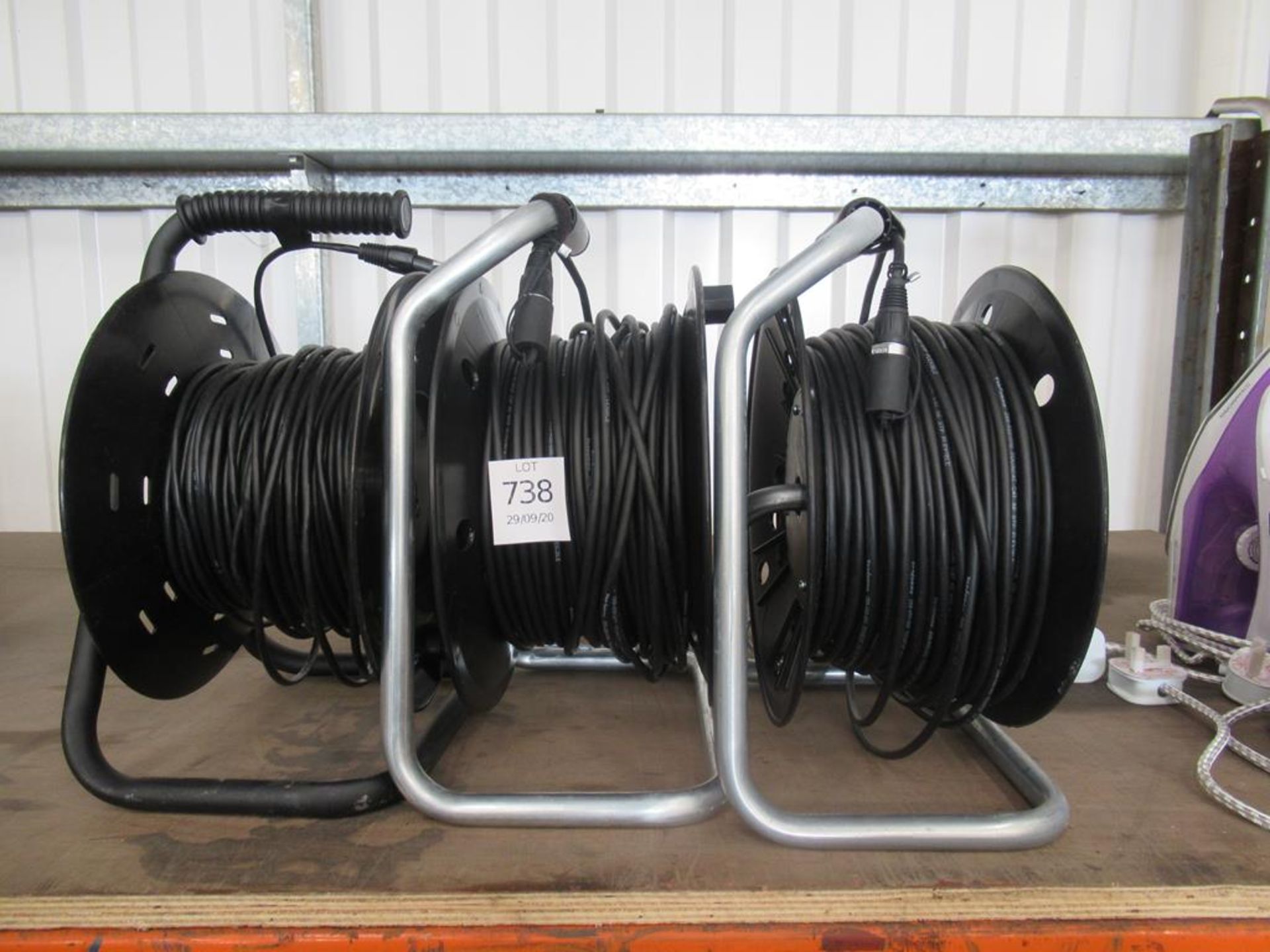 3 x reels of extension cables