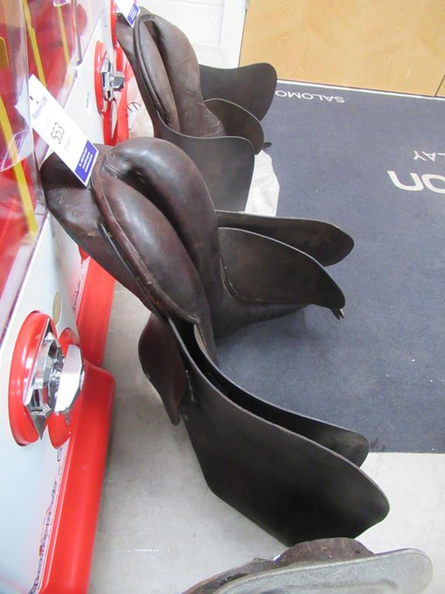 Gymkhana leather horse saddle - Image 2 of 4
