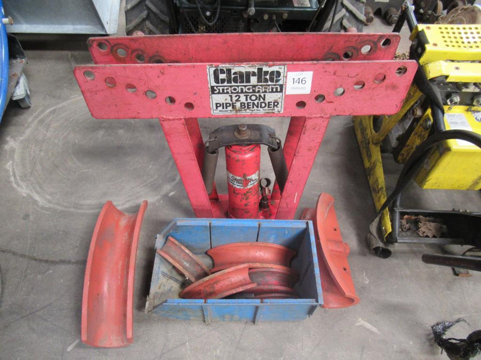 Clarke Strong-Arm 12 Ton pipe bender