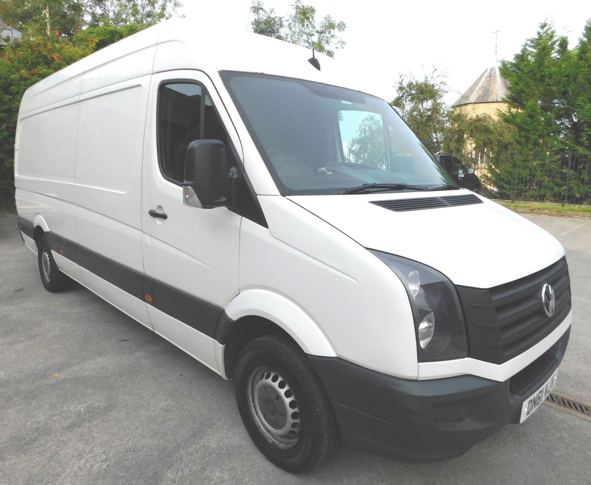 VW Crafter CR35 109 TDI LW Panel Van, 3500kg GVW, odometer reading 149,752 miles, registration