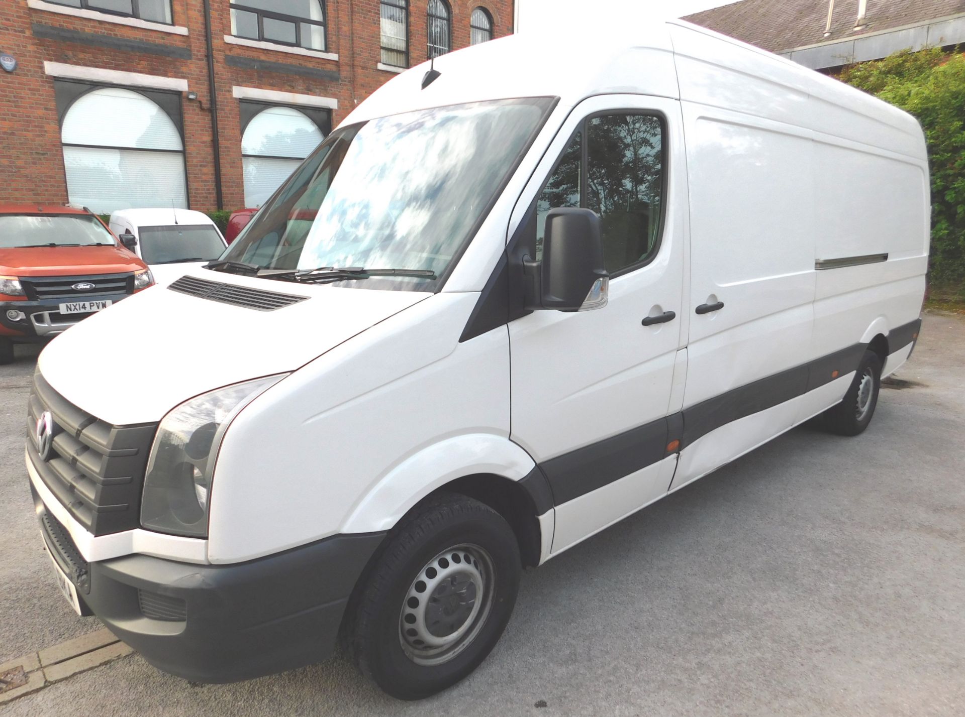 VW Crafter CR35 Startline TDI LWB panel van, 3500kg GVW, odometer reading 101,447 miles, - Image 3 of 13