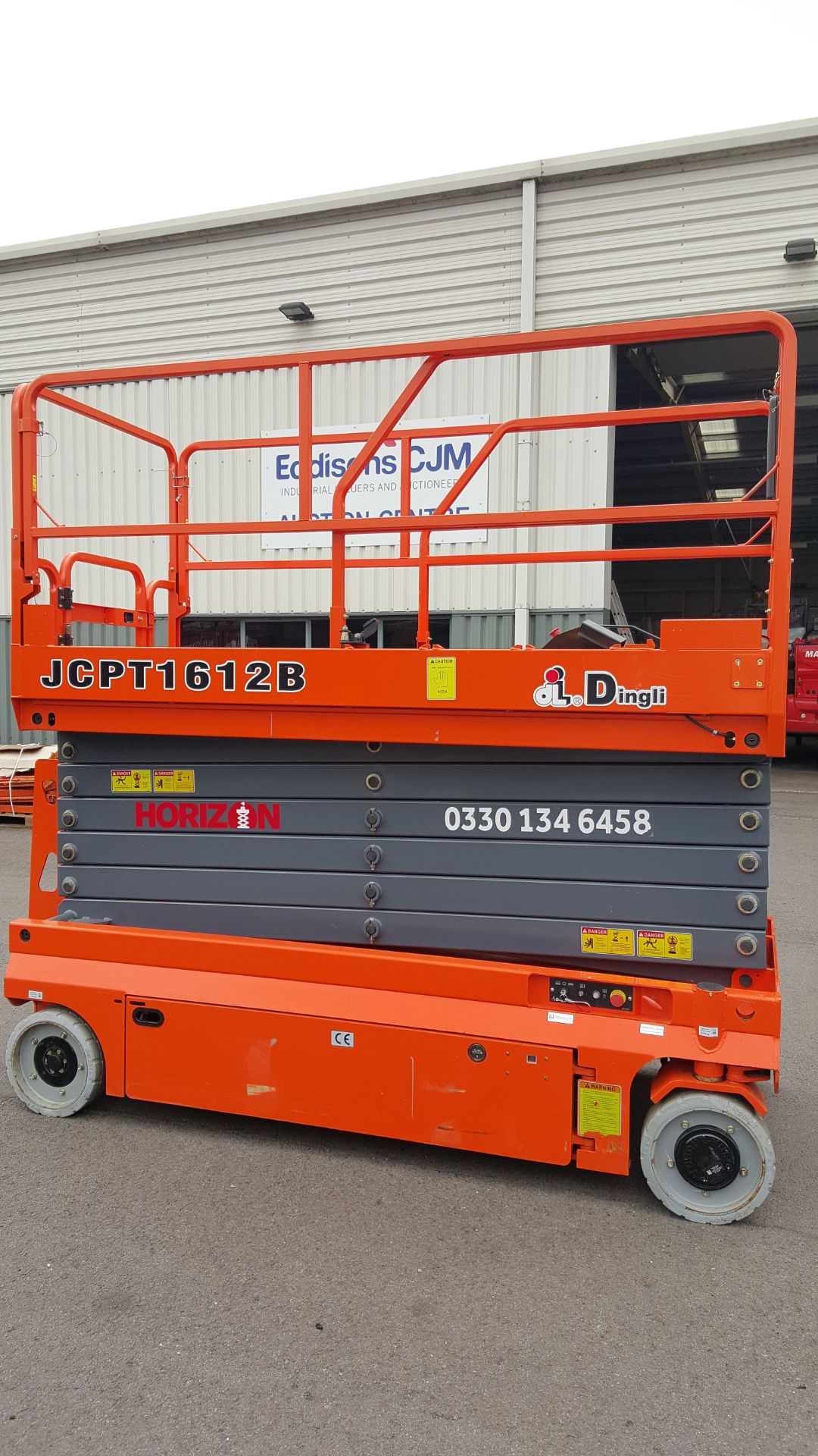 A 2019 Dingli JCPT 1612B 24V electric scissor lift - Image 4 of 6