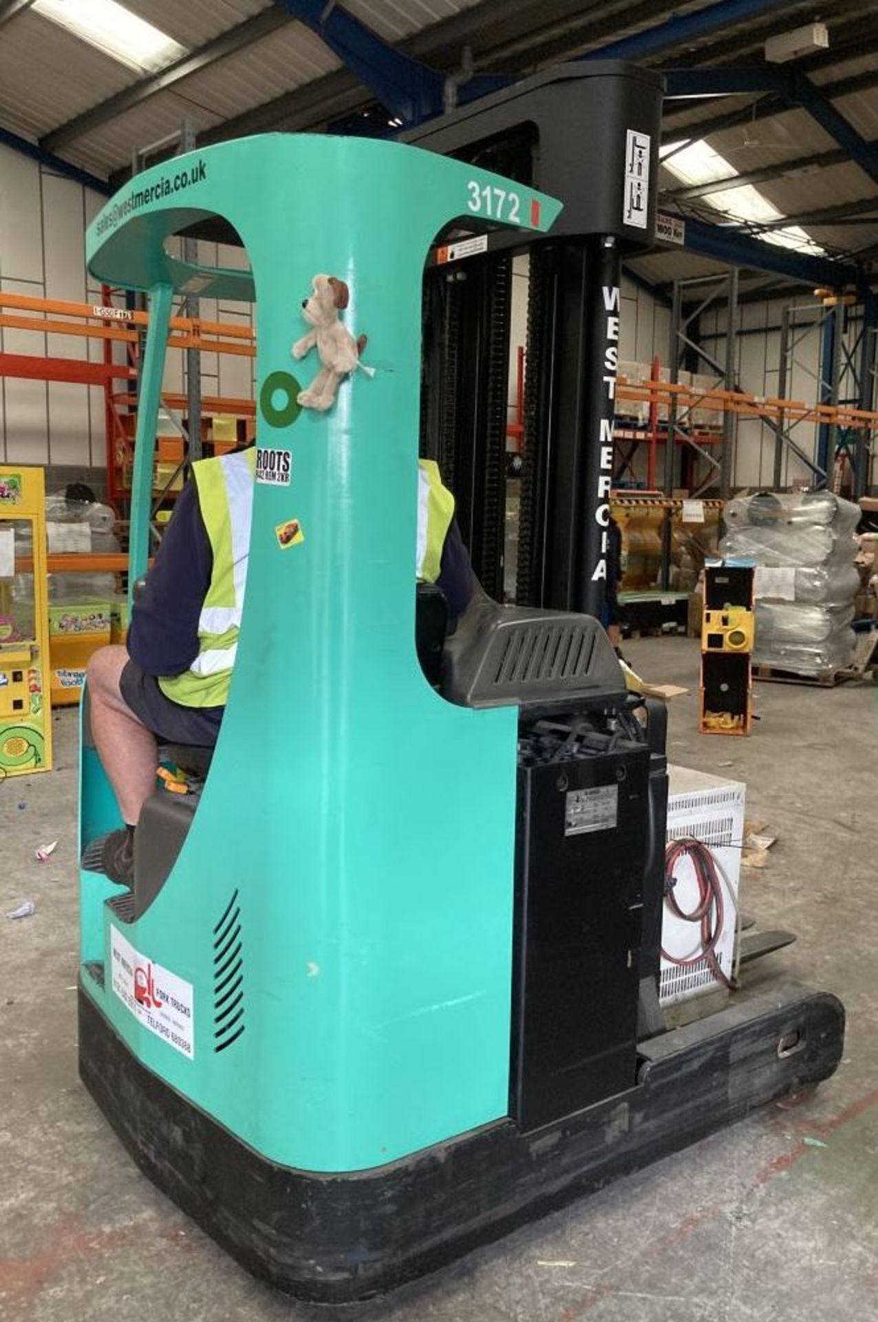 Mitsubishi RB14KE Electric Reach Truck - Bild 13 aus 13