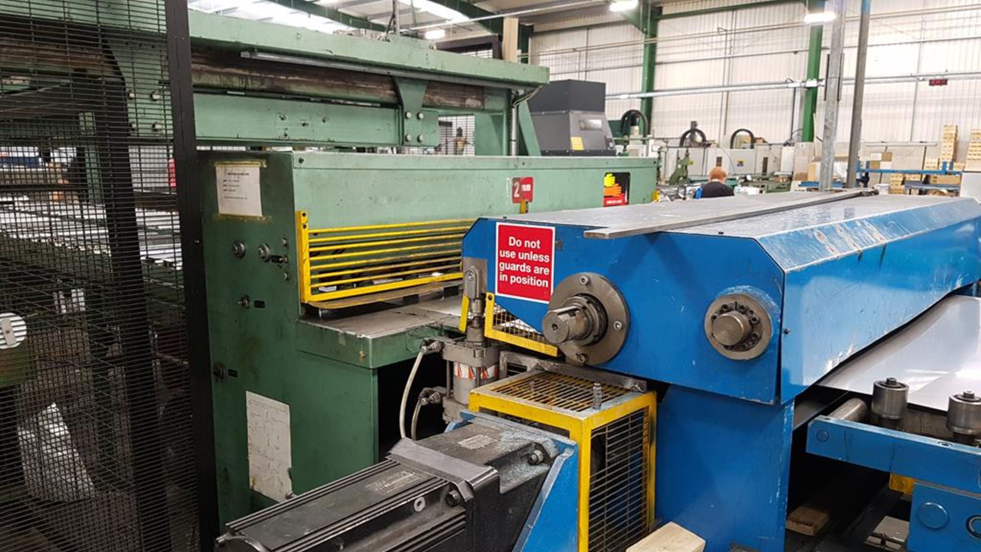 Dimeco 1300mm Cut to Length Line for Stainless Steel and Aluminium. Reserve £10,000 - Image 13 of 24