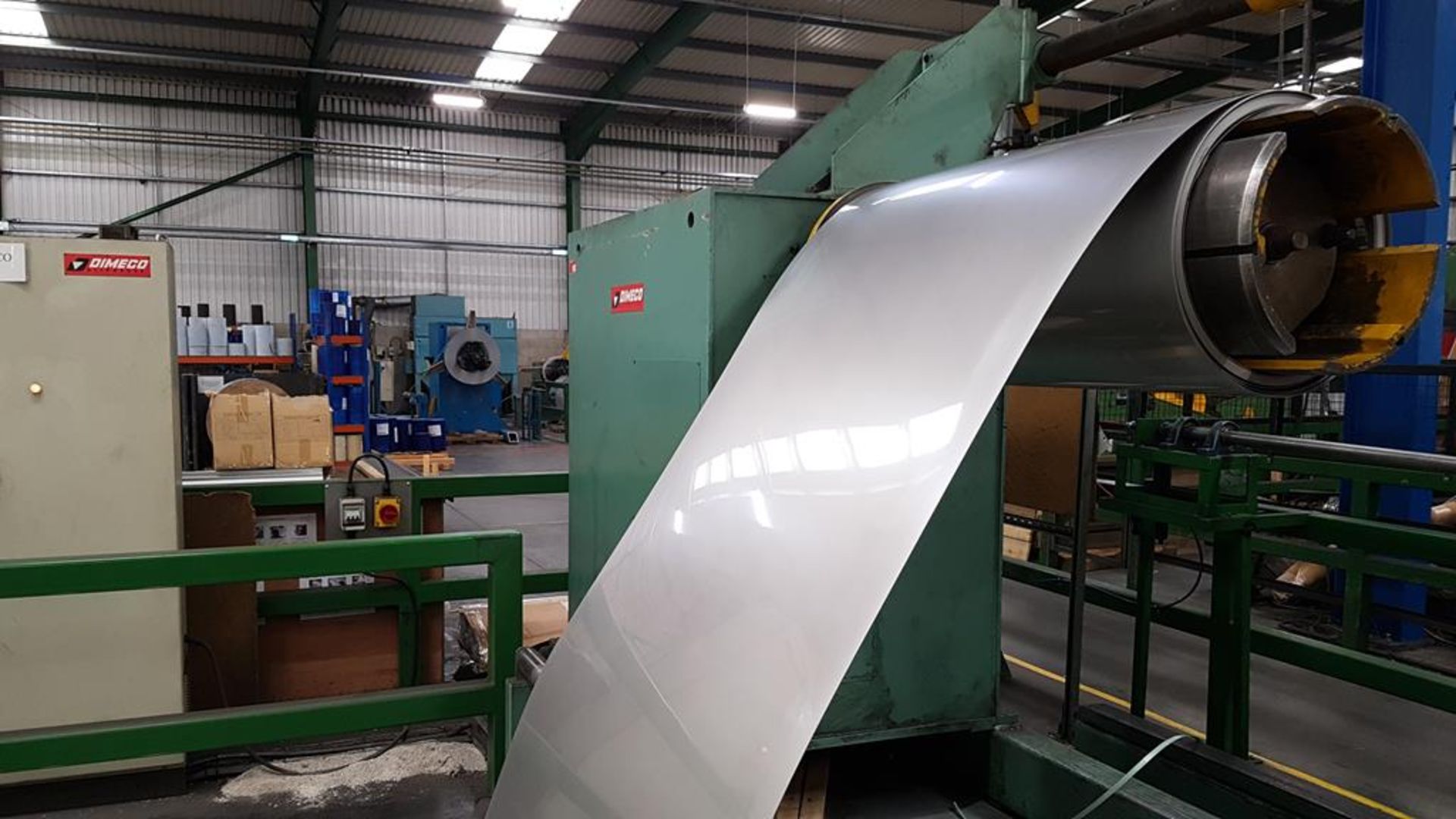 Dimeco 1300mm Cut to Length Line for Stainless Steel and Aluminium. Reserve £10,000 - Image 6 of 24