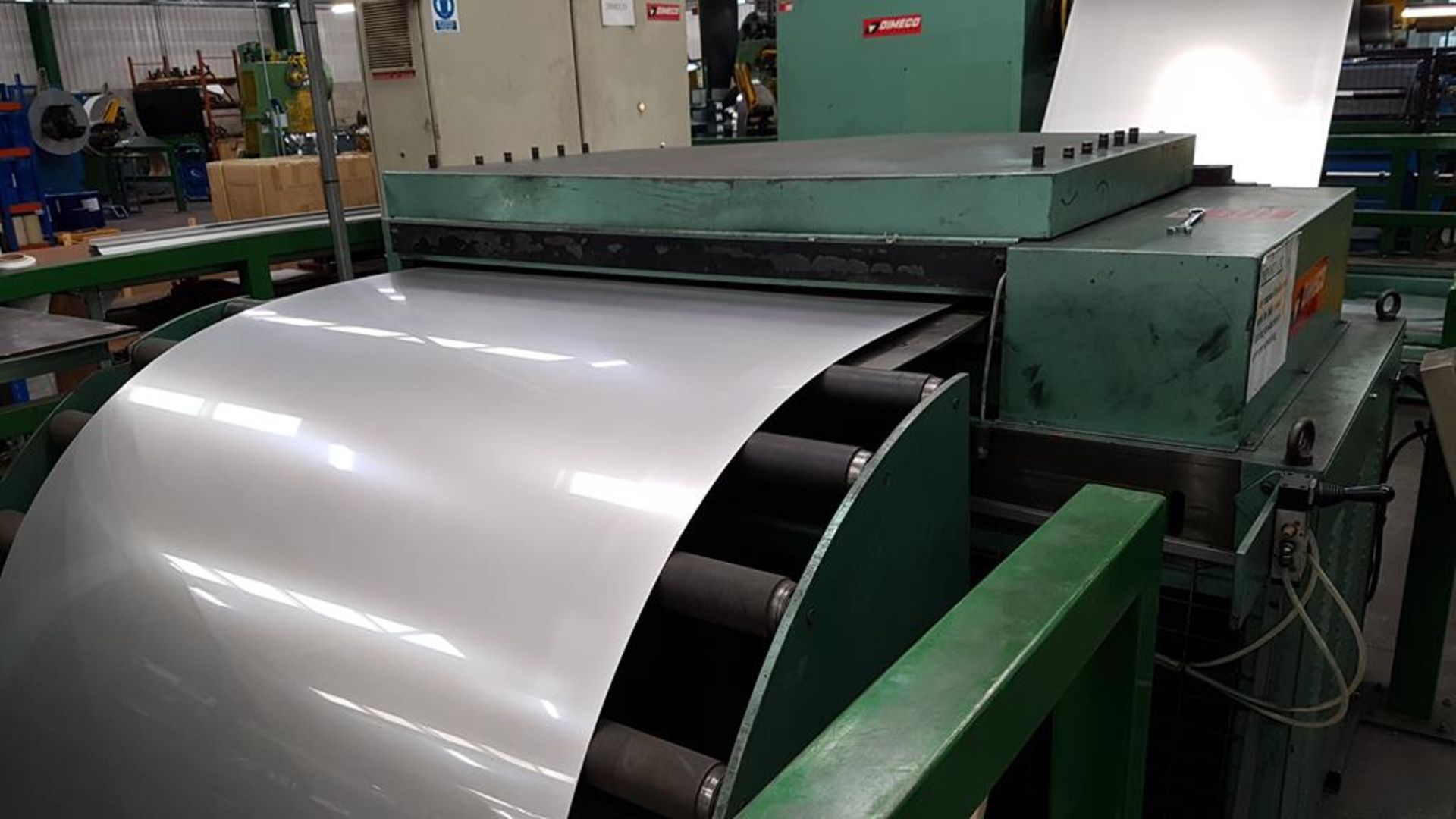 Dimeco 1300mm Cut to Length Line for Stainless Steel and Aluminium. Reserve £10,000 - Image 9 of 24