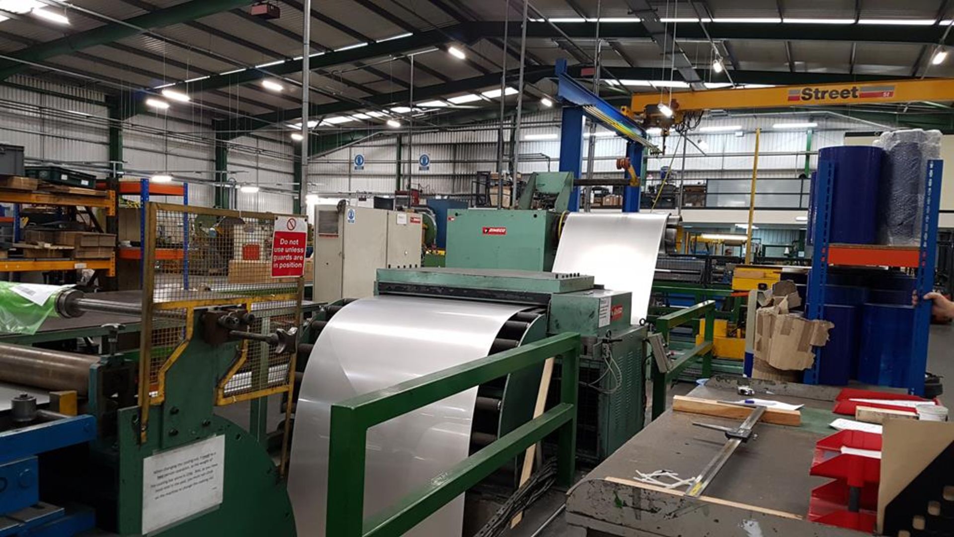 Dimeco 1300mm Cut to Length Line for Stainless Steel and Aluminium. Reserve £10,000 - Image 16 of 24
